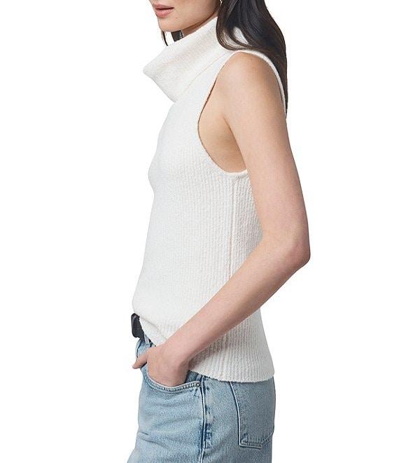 Splendid X Cella Jane Blog Boucle Knit Turtleneck Sleeveless Tank Top Product Image