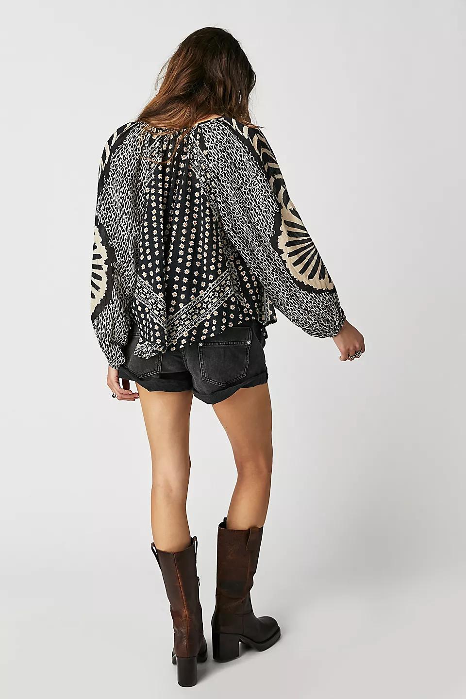 Free People Elena Printed Top Product Image