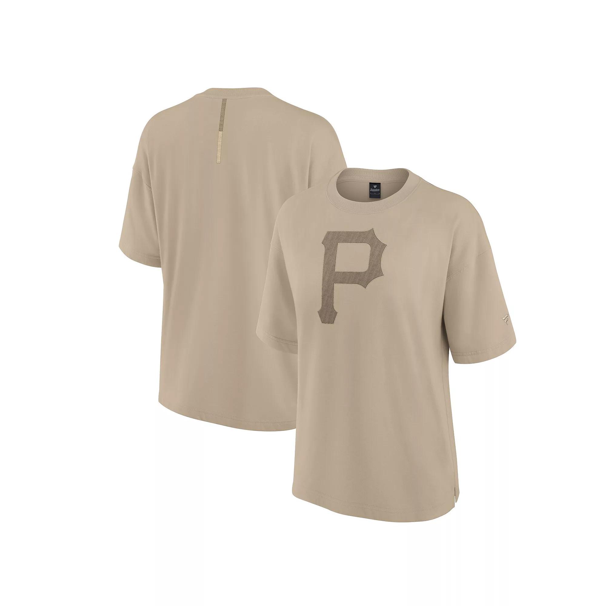 Women's Fanatics Khaki Pittsburgh Pirates Elements Over Product Image
