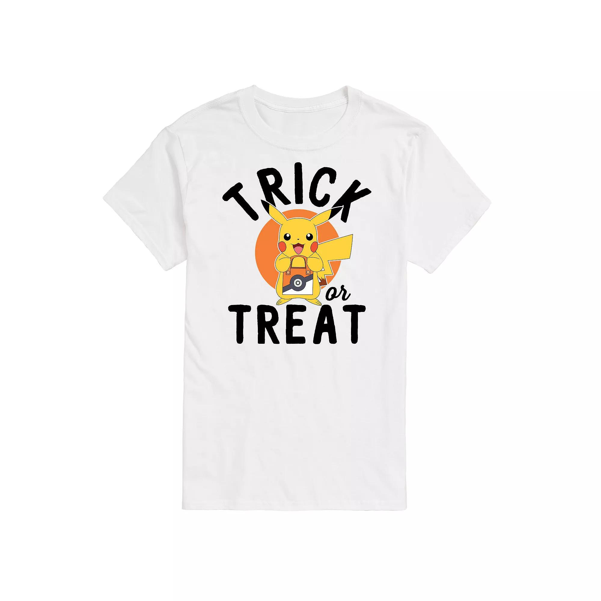 Big & Tall Pokemon Trick Or Treat Graphic Tee, Men's,  Product Image