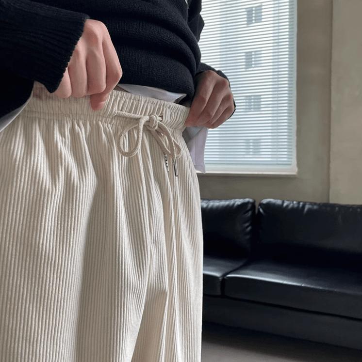 RT No. 11420 CORDUROY STRAIGHT PANTS Product Image