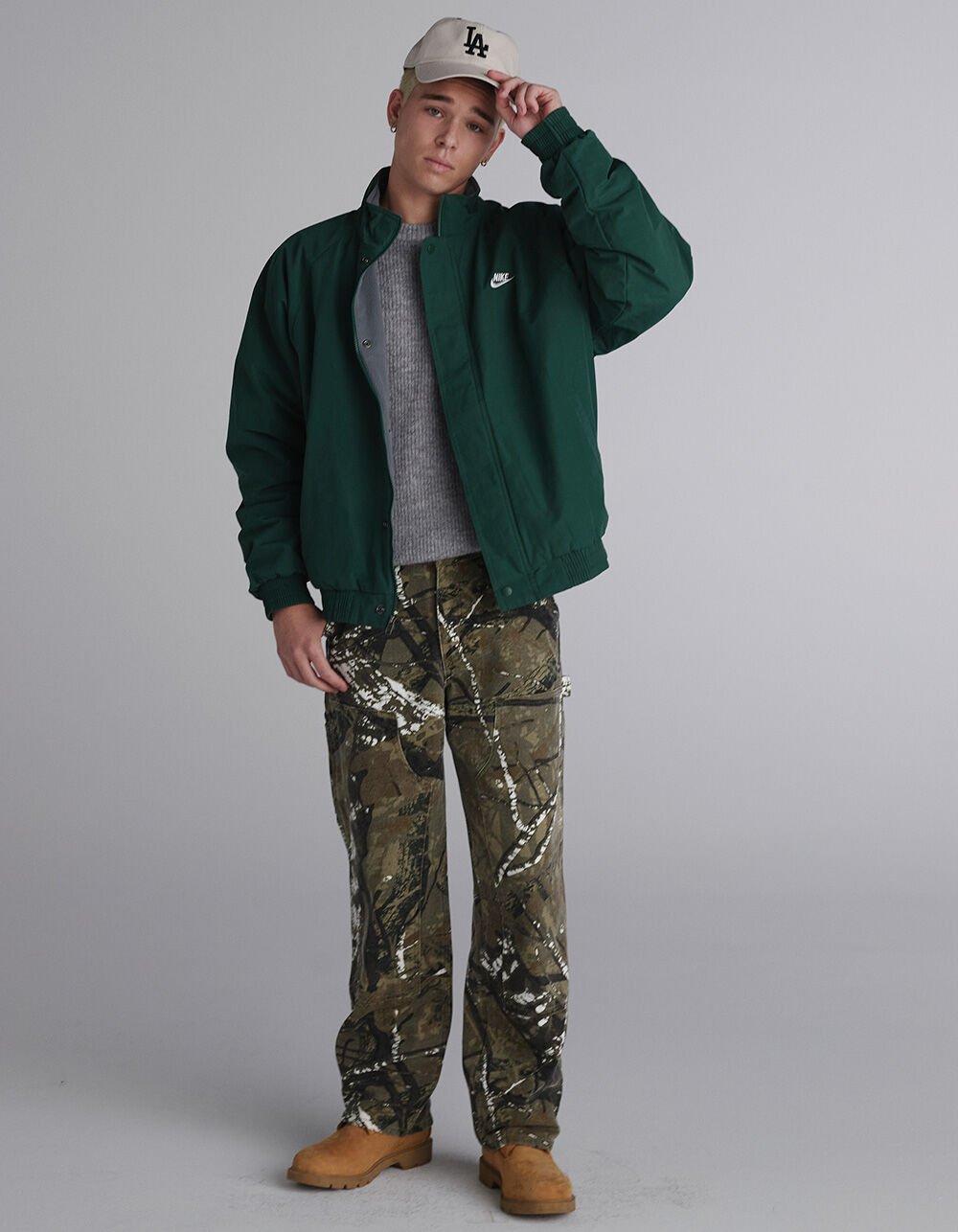 NIKE Club Futura Mens Jacket - DK GREEN Product Image