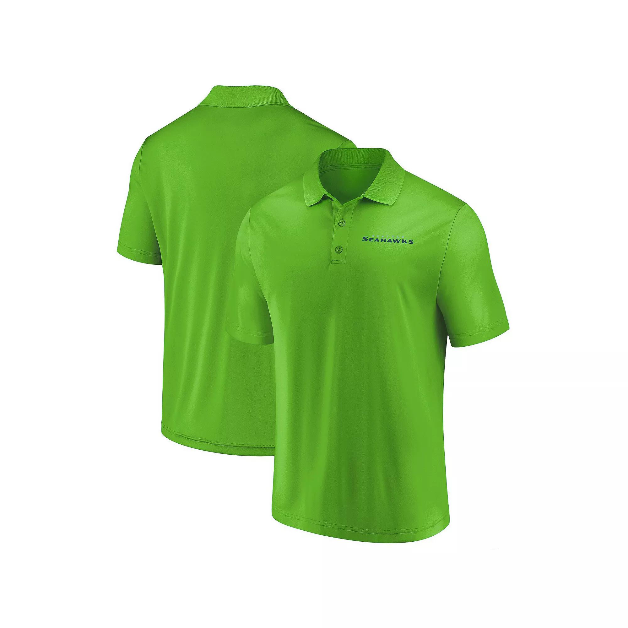 Men's Fanatics  Light Green Seattle Seahawks Polo, Size: Large, Lt Gre Product Image