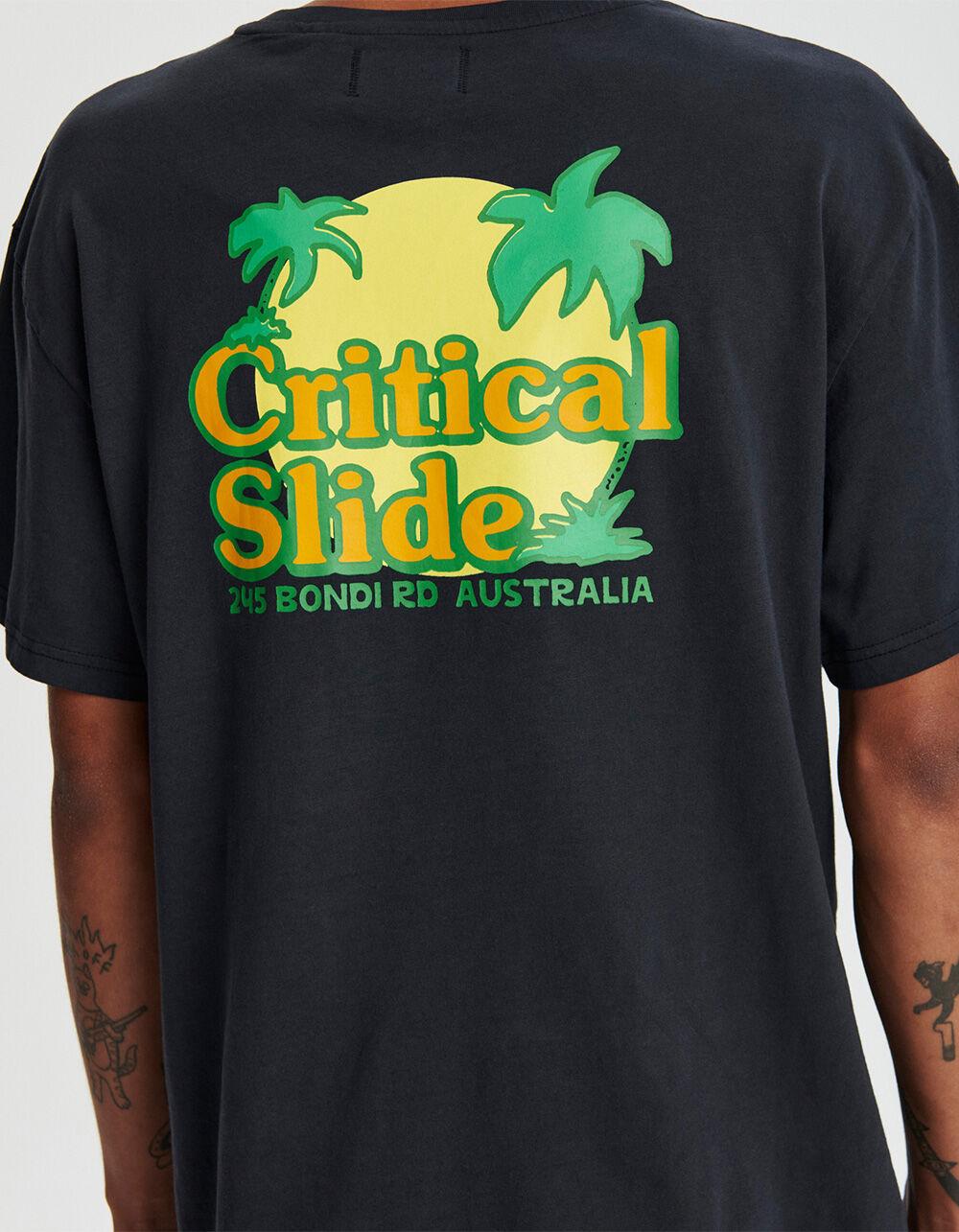 THE CRITICAL SLIDE SOCIETY Stock Mens Tee - BLACK Product Image