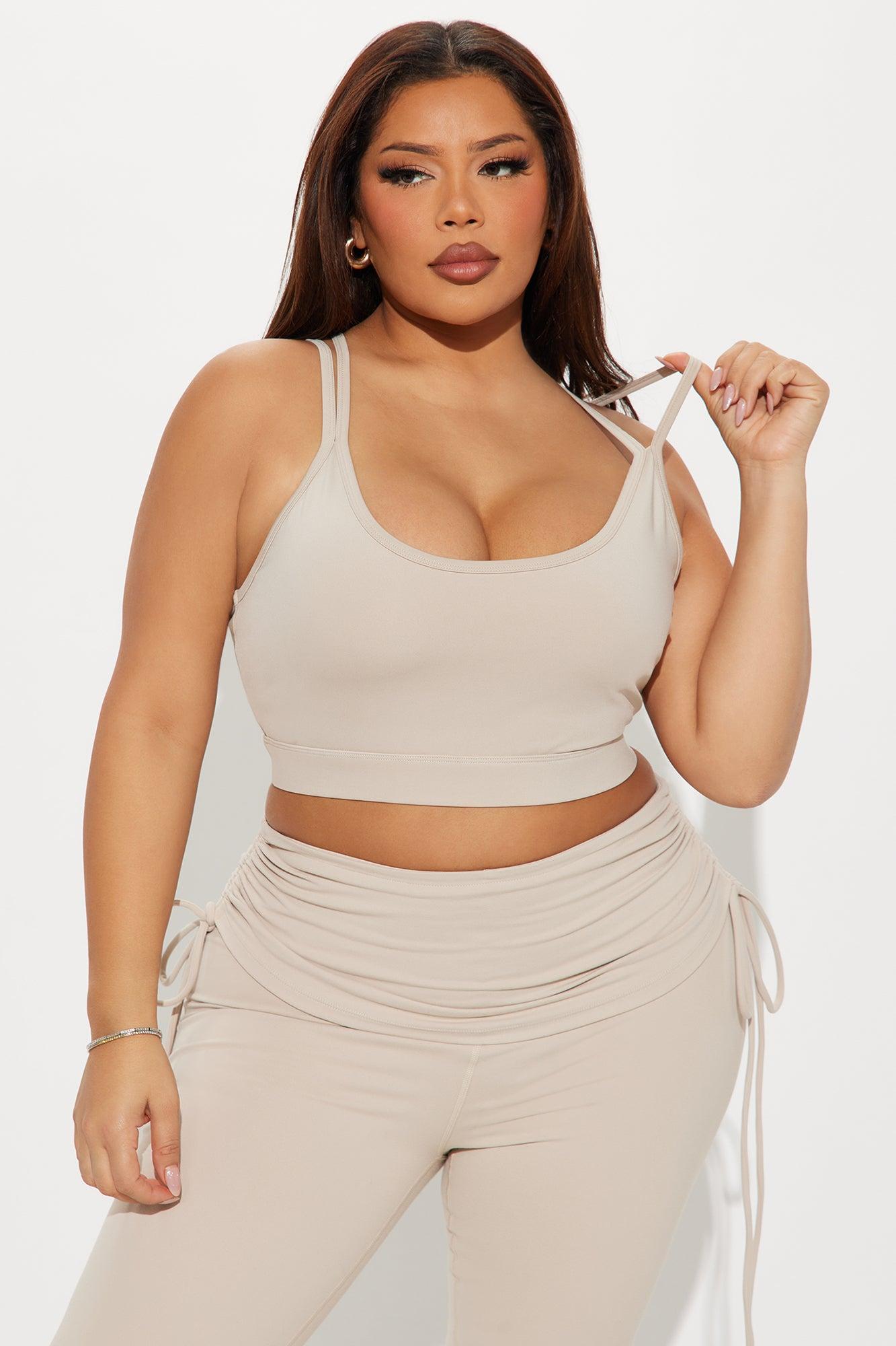 Pirouette Elevate Sports Bra - Light Taupe Product Image