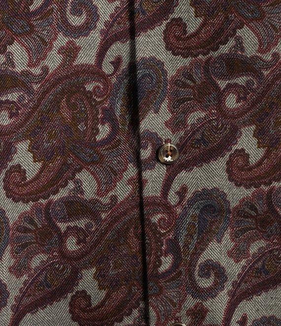 Hart Schaffner Marx Dark Paisley Print Long Sleeve Product Image