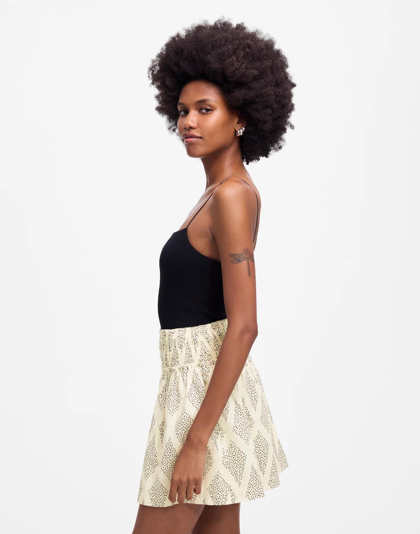 Ruffled Mini Skirt Product Image