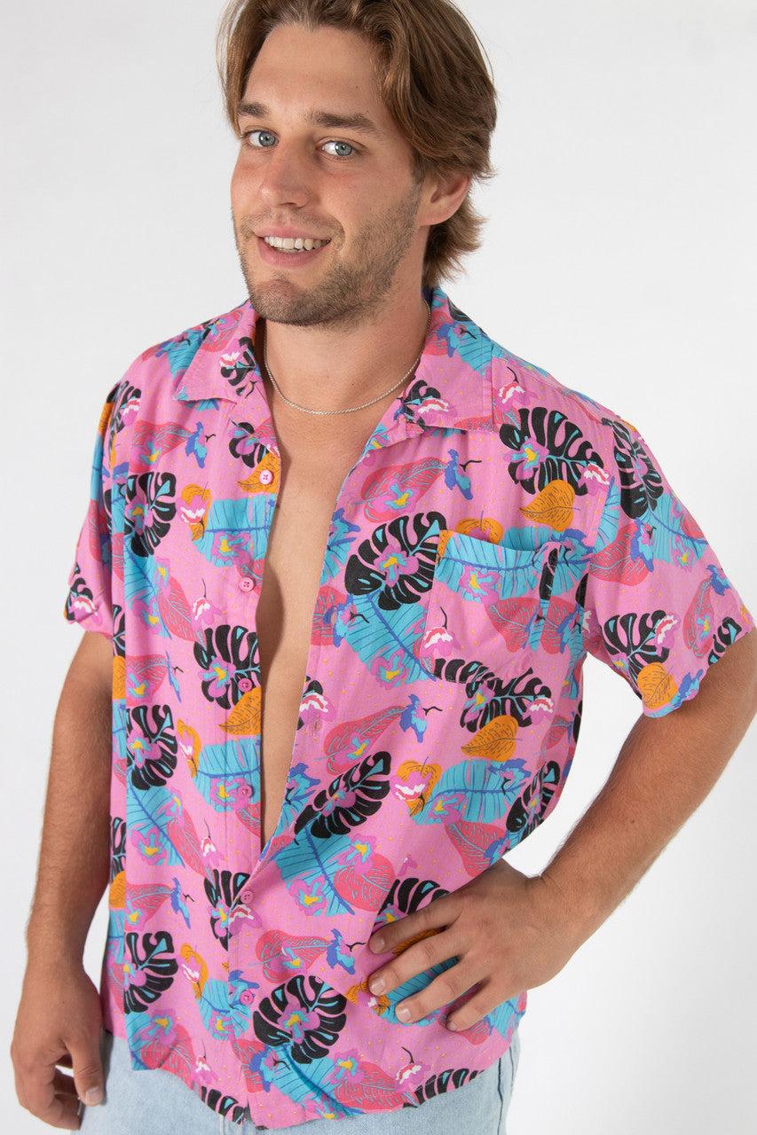 Palm Leaf Island Shirt Product Image