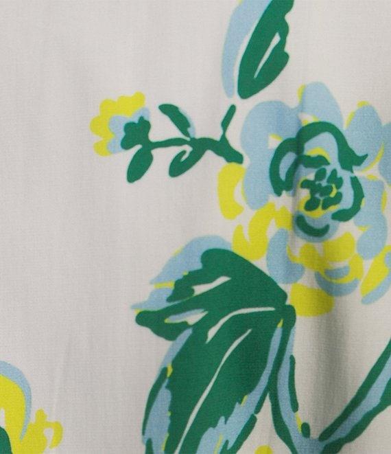 SAIL to SABLE x Style Charade Floral Print V-Neck Flutter Sleeve Midi Dress Product Image