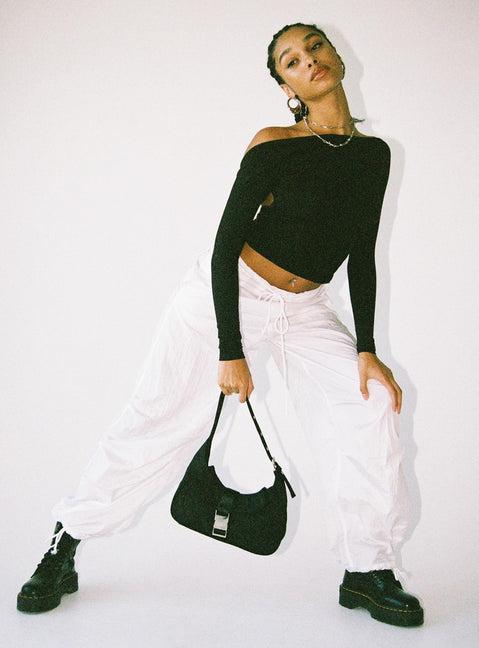 Rixie Long Sleeve Top Black Product Image