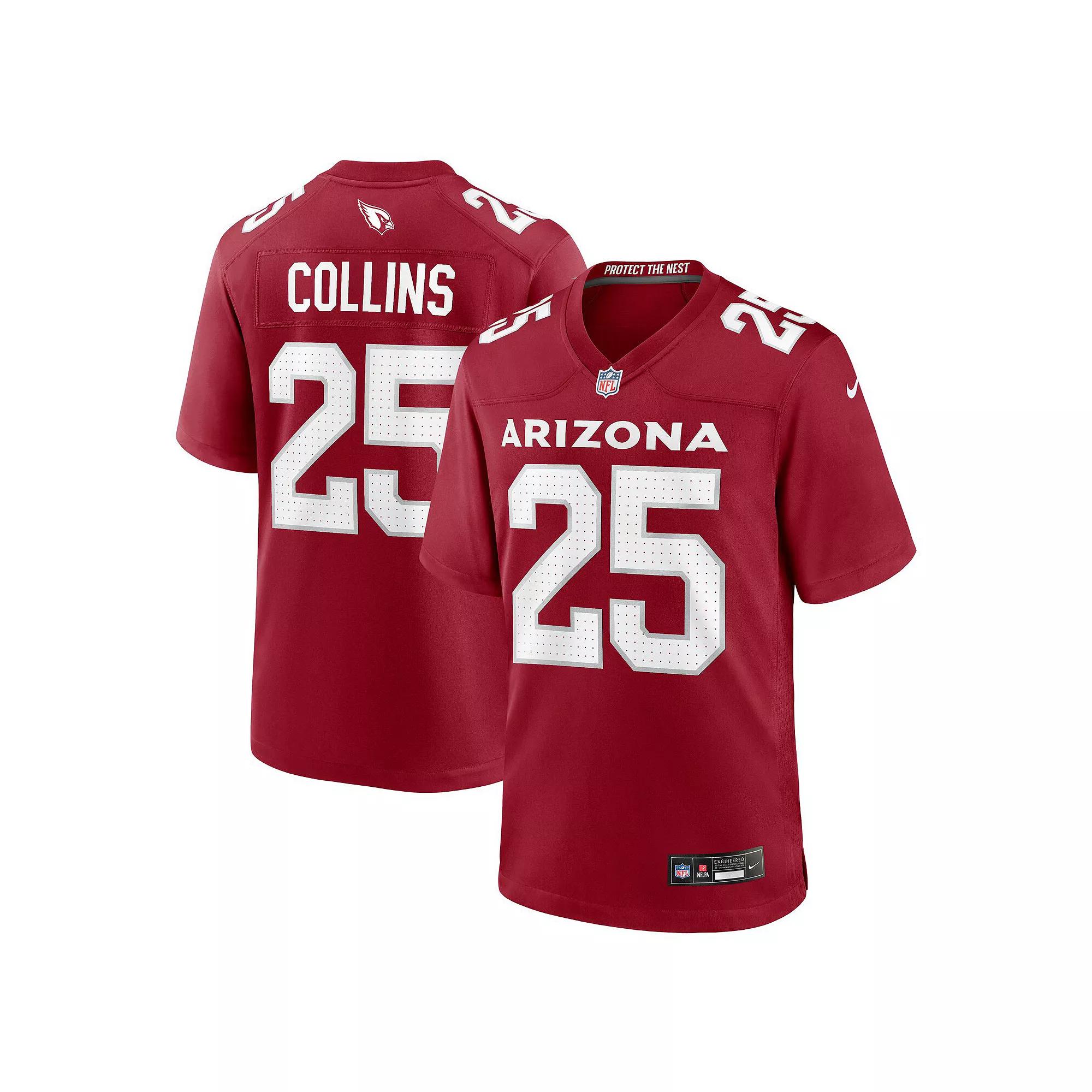 Zaven Collins Arizona Cardinals Nike Men's NFL Game Football Jersey Product Image