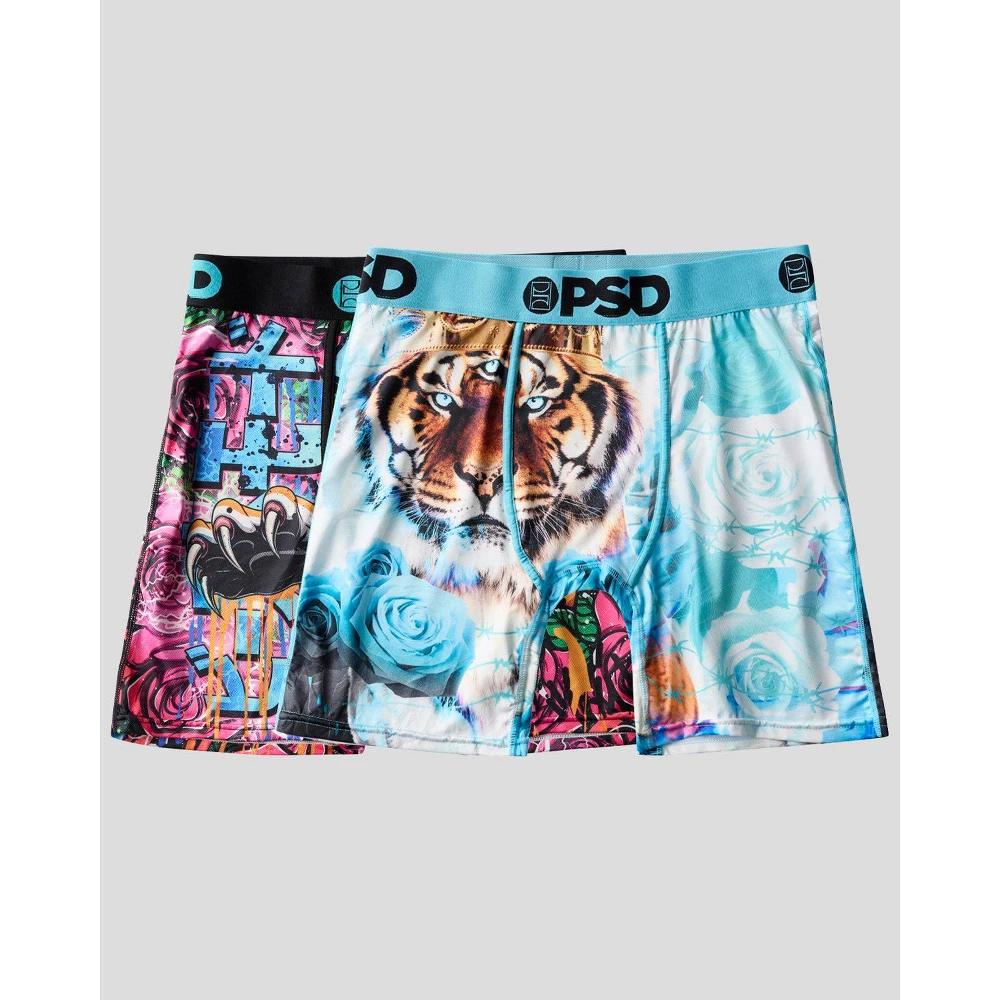 PSD Men's Tiger Rosa/Beast Mode Print Briefs - S Product Image