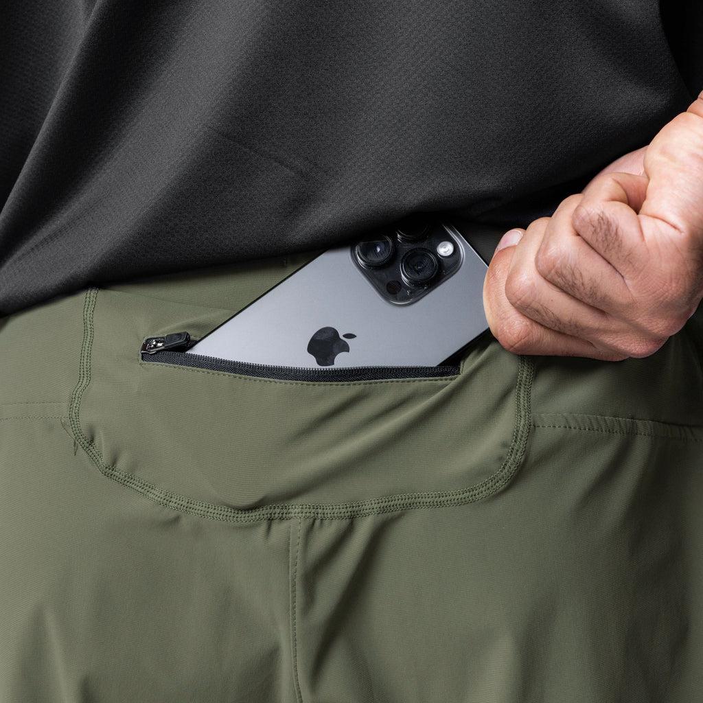 0698. Tetra-Lite® Inlay Pocket High Rib Jogger - Olive Product Image