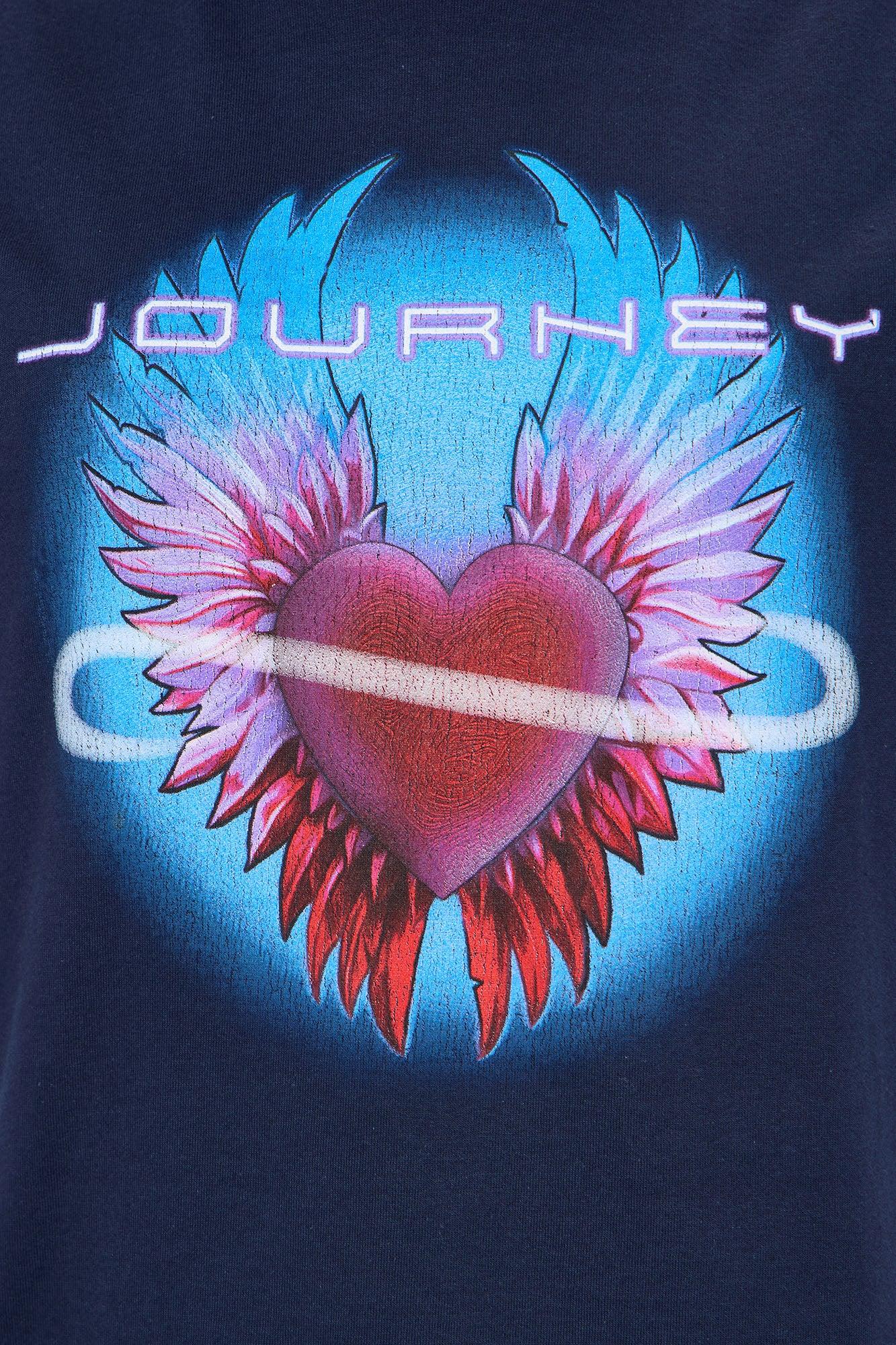 Journey World Tour Tee - Navy Female Product Image
