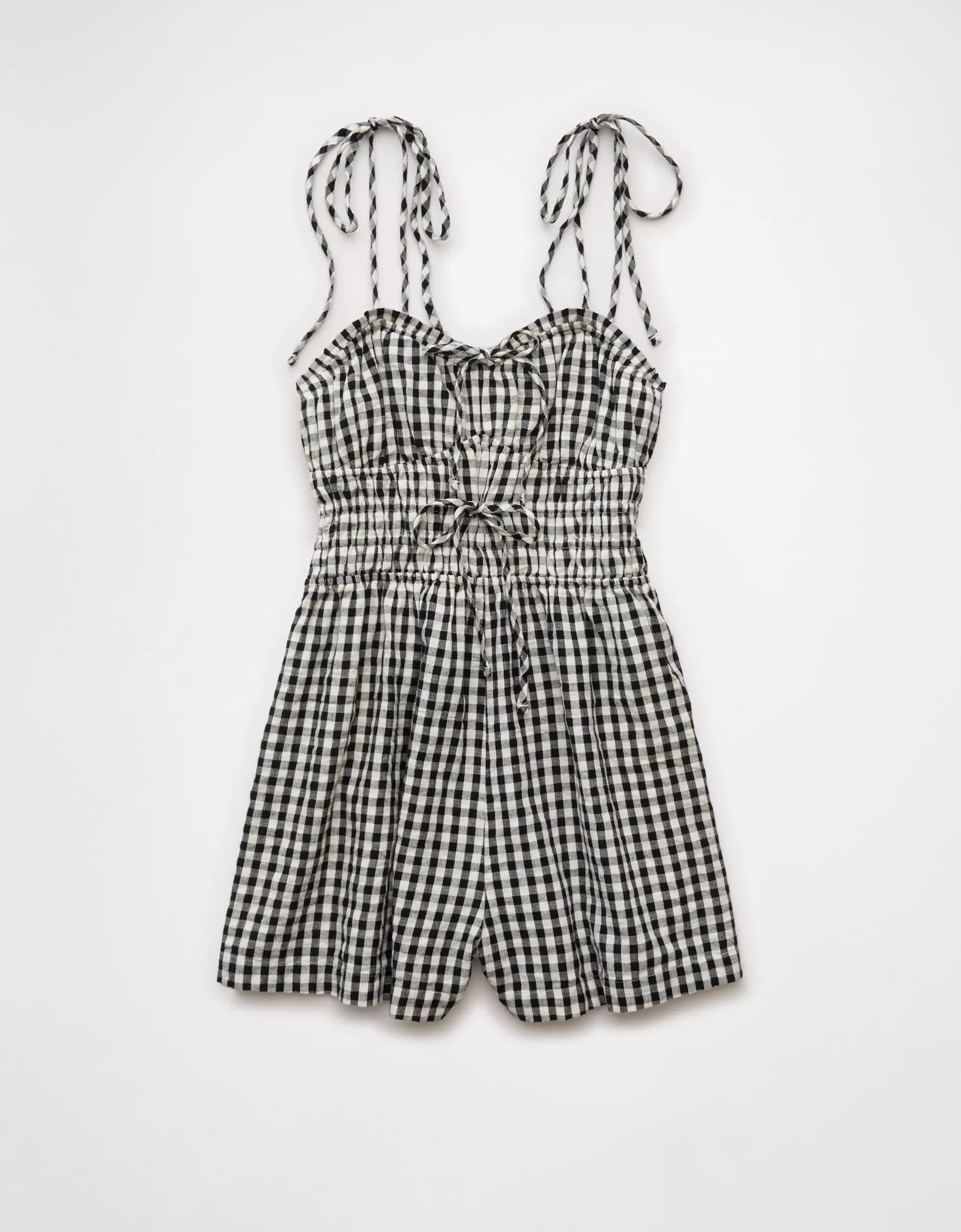 AE Sweetheart Bow Romper Product Image