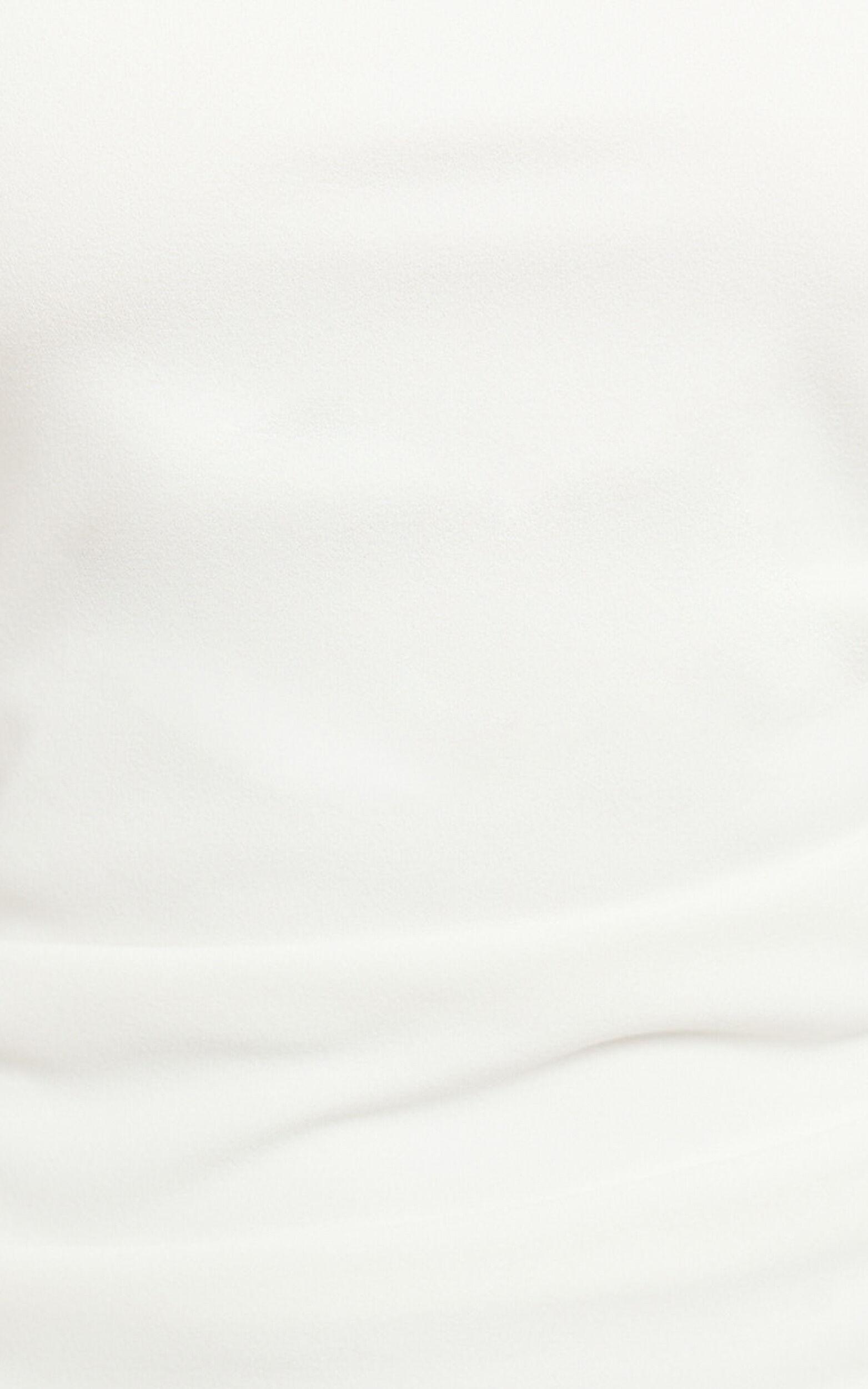 Vilma Mini Dress - One Shoulder Bodycon Dress in White Product Image