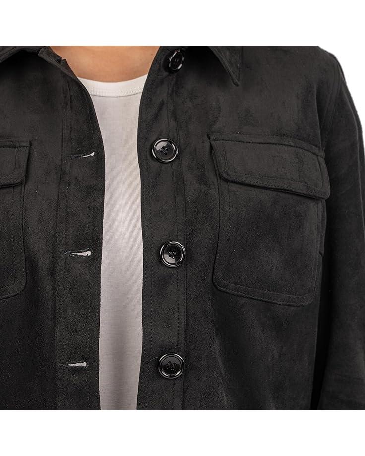 Rosalyn Flap Pockets Trucker Jacket Product Image