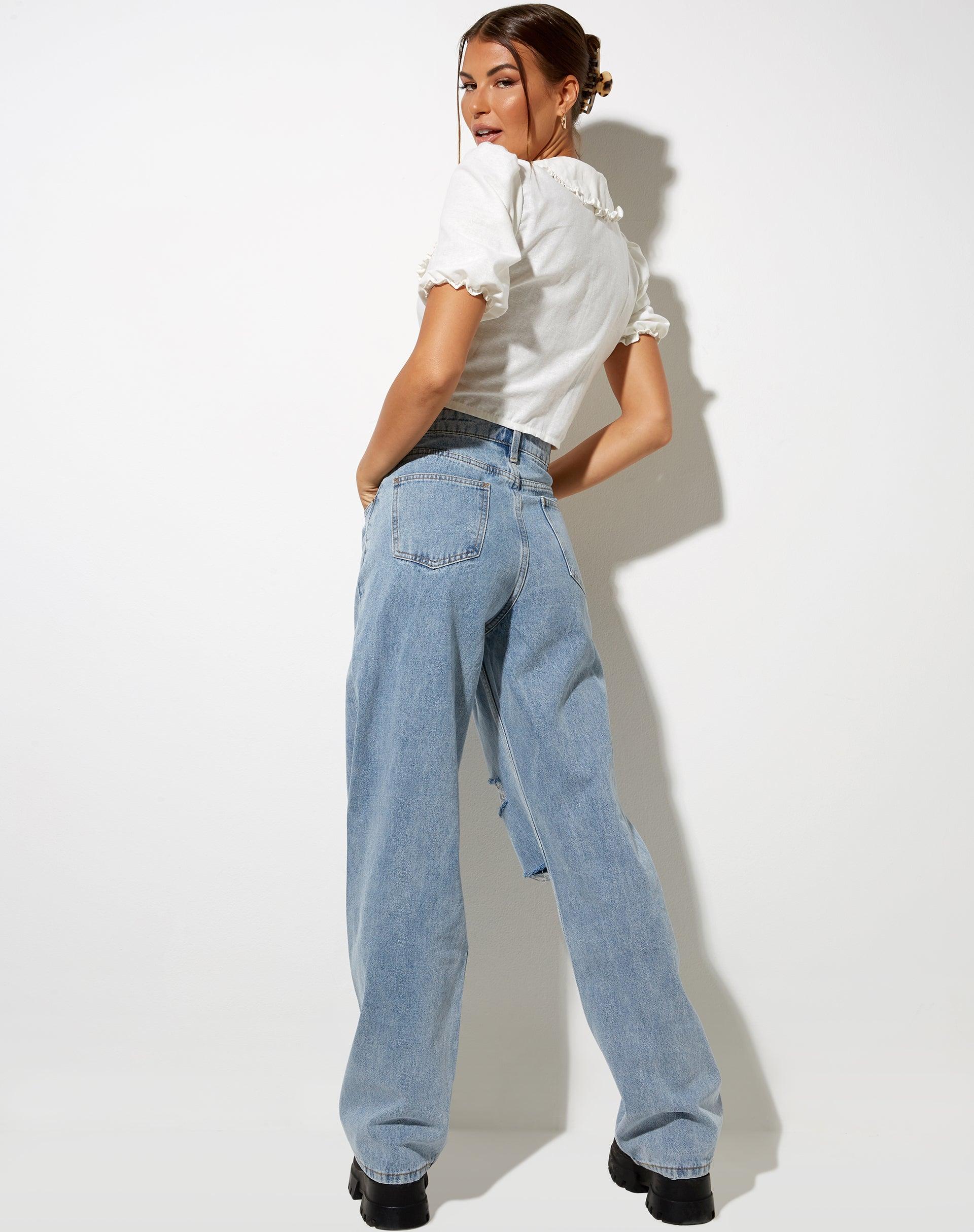 Tucci Top in Ivory Product Image