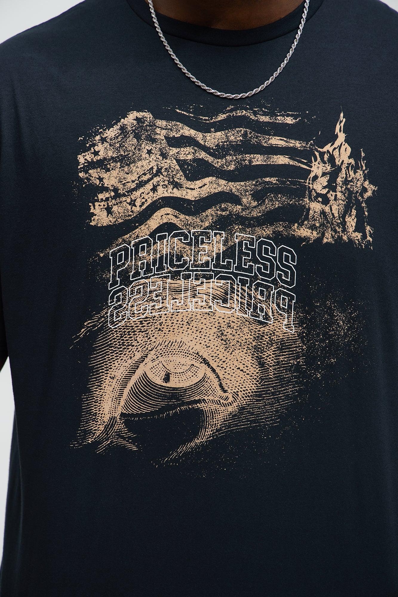 More Than Just Things Short Sleeve Tee - Black Product Image