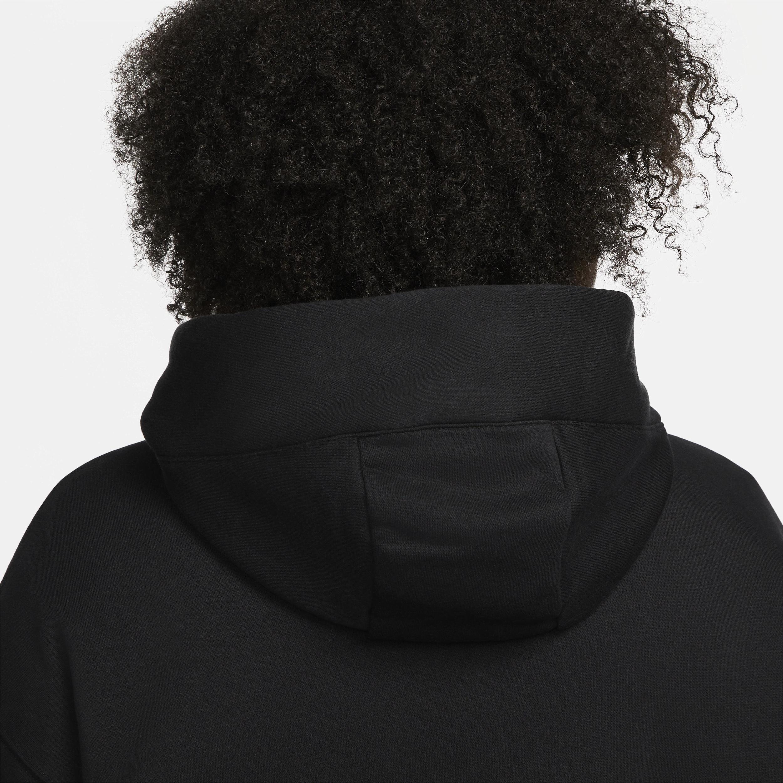Womens Nike Sportswear Phoenix Fleece Oversized Full-Zip Hoodie (Plus Size) | DV4979-010 Product Image