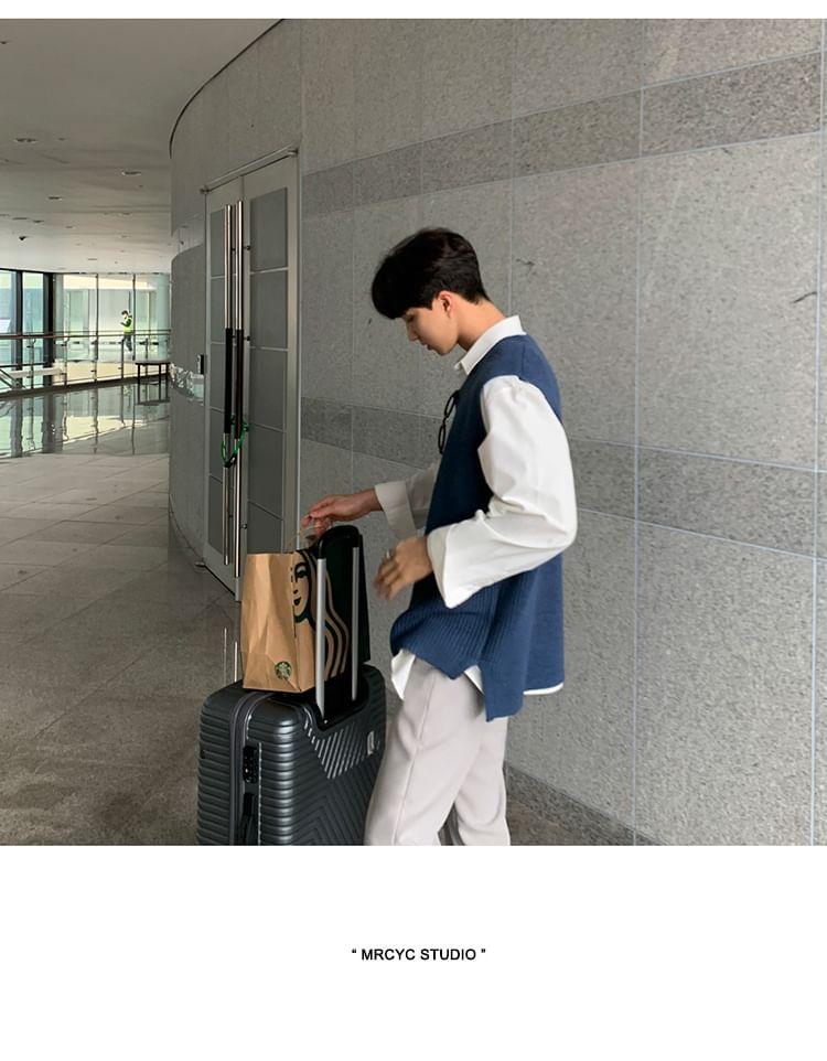 V-Neck Sweater Vest Product Image