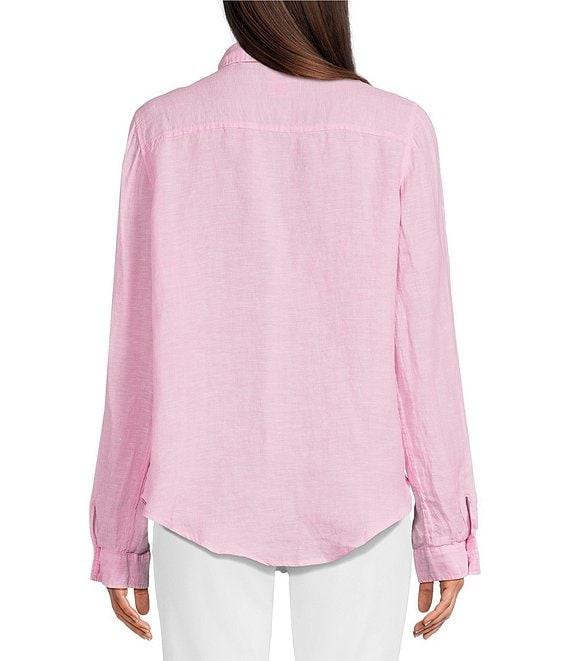 Lilly Pulitzer Sea View Collar Long Sleeve Button Down Shirt Product Image