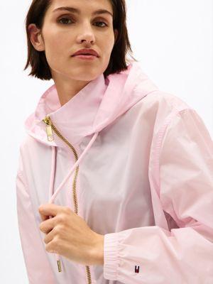 Water-Repellent Hooded Windbreaker Product Image