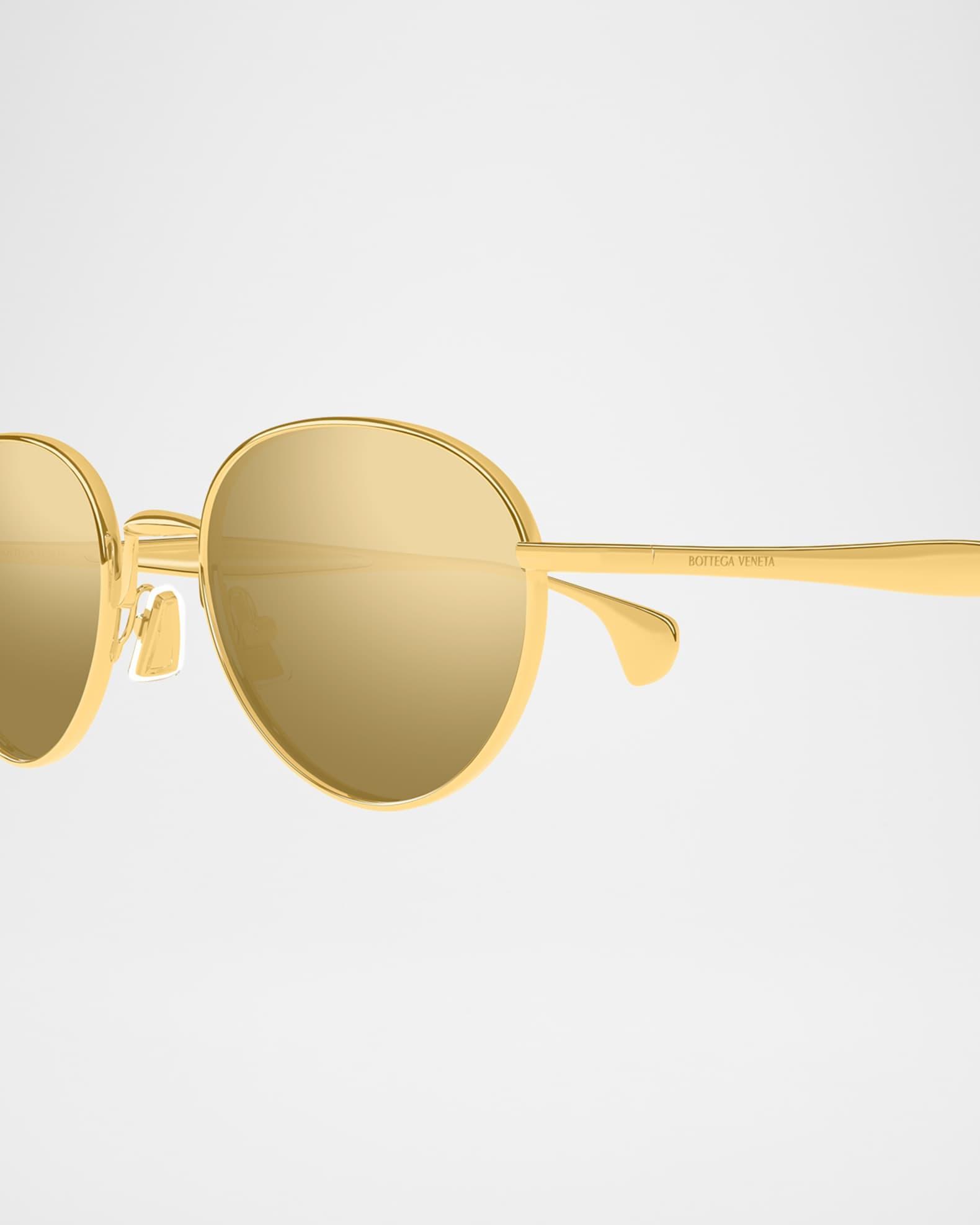 BV1396S Round Metal Sunglasses Product Image