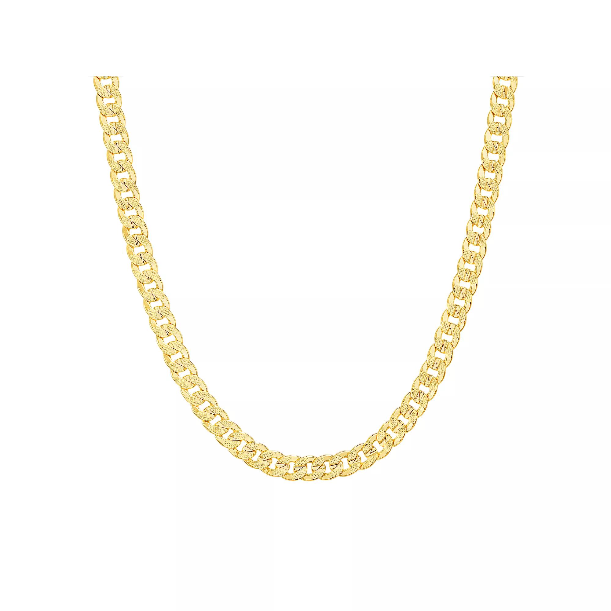 Paige Harper 14k Gold Plated Curb Chain Necklace - 16 in., Women's, Size: 16", Gold Tone Product Image