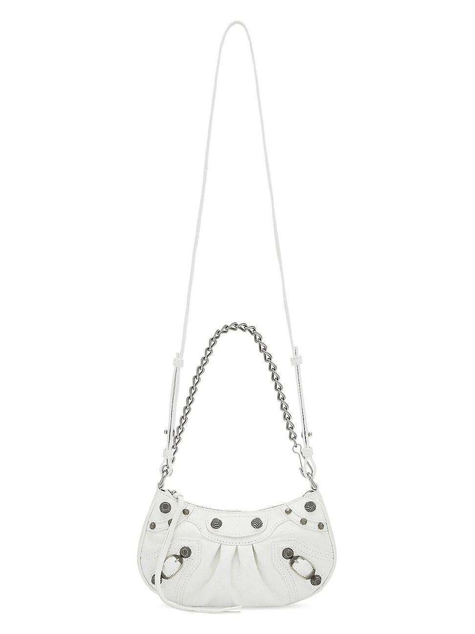 Womens Le Cagole Mini Bag With Chain Metallized Product Image