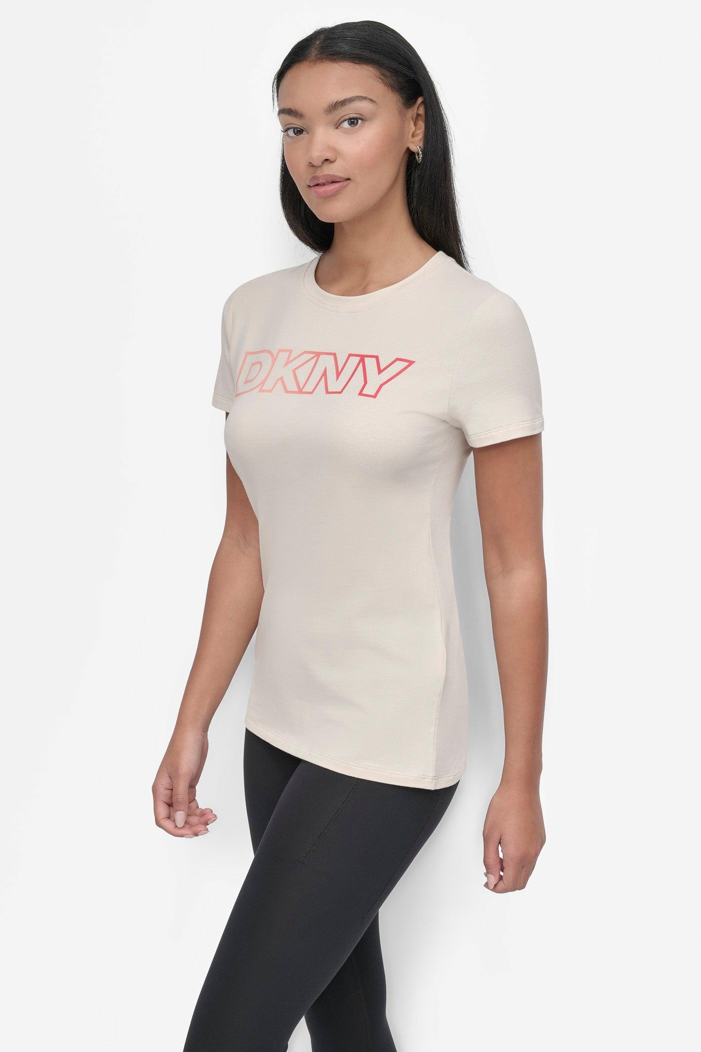 OMBRE OUTLINE LOGO CREW NECK TEE Product Image