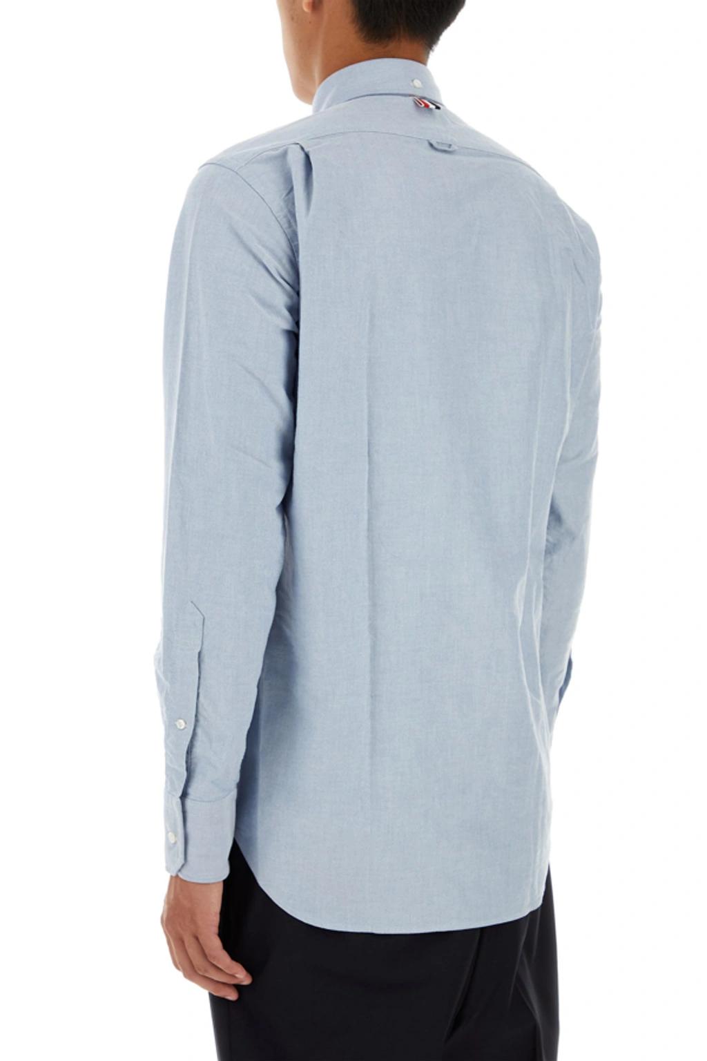 Thom Browne Men's Classic Fit Cotton Button-Down Shirt Product Image