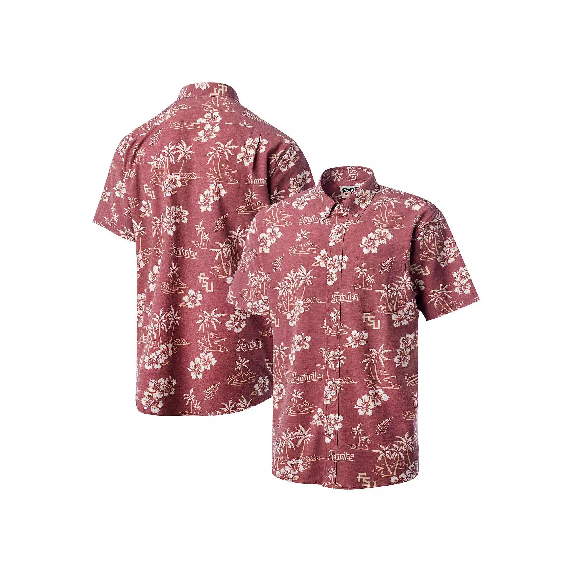 Men's Reyn Spooner Garnet Florida State Seminoles Classic Button-Up Shirt,  Product Image