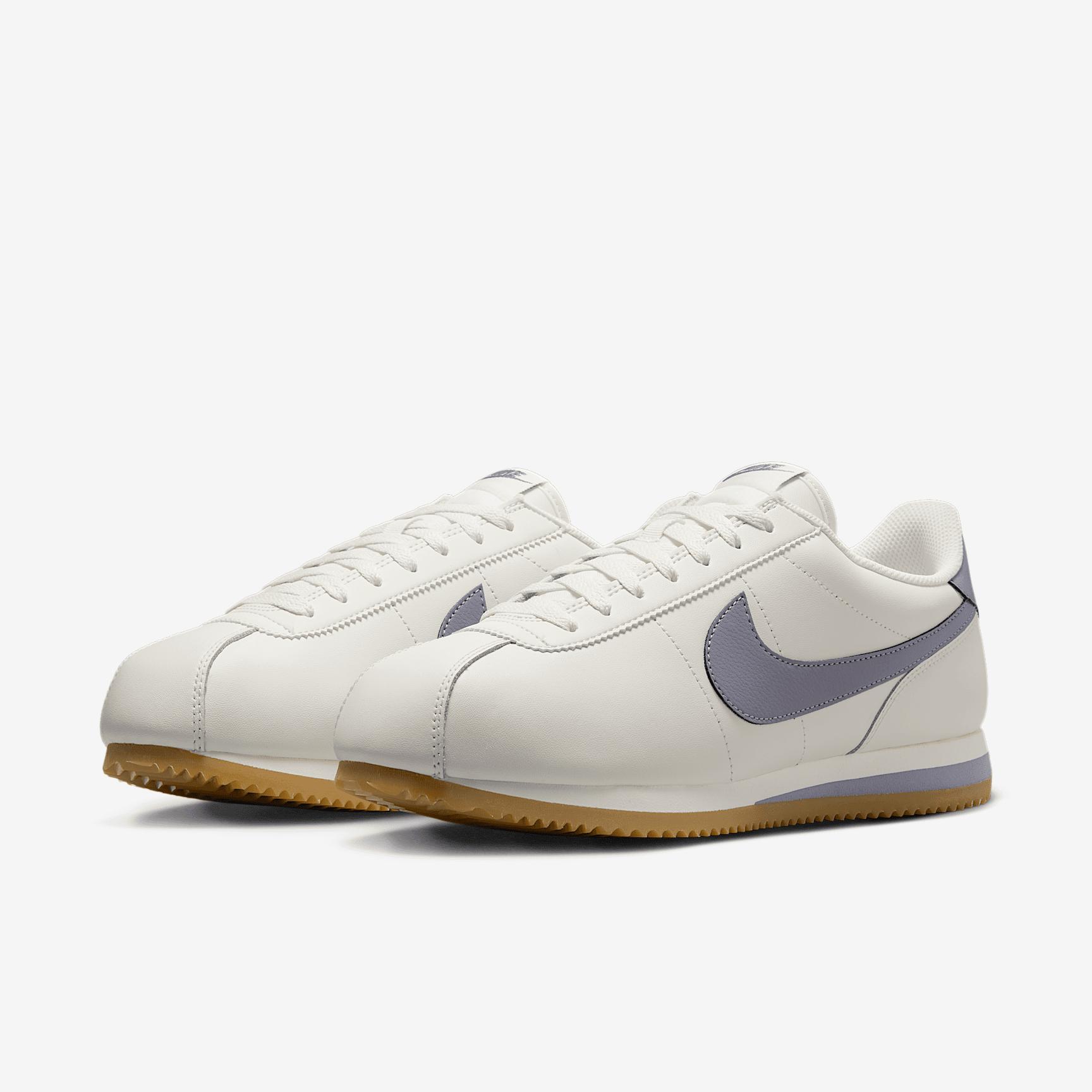 Nike Mens Cortez Leather Shoes | DM4044-111 Product Image
