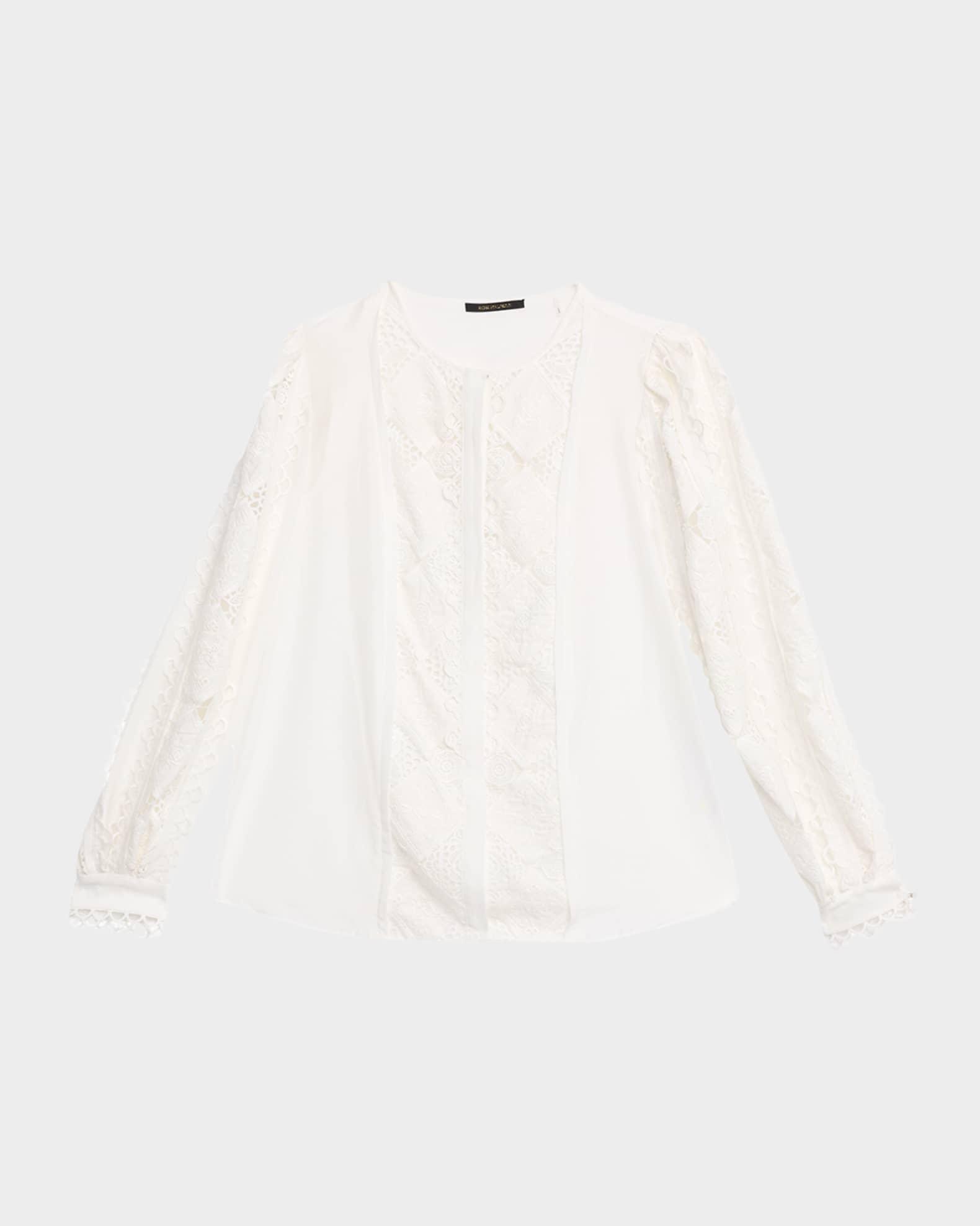 Novi Lace-Embellished Blouse Product Image