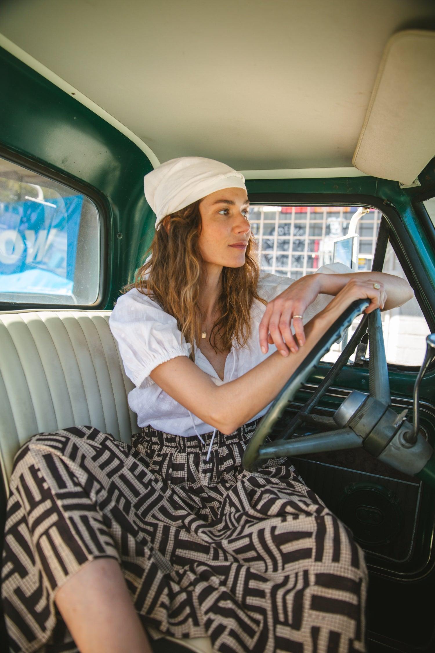 Brooklyn Striped Skirt Product Image