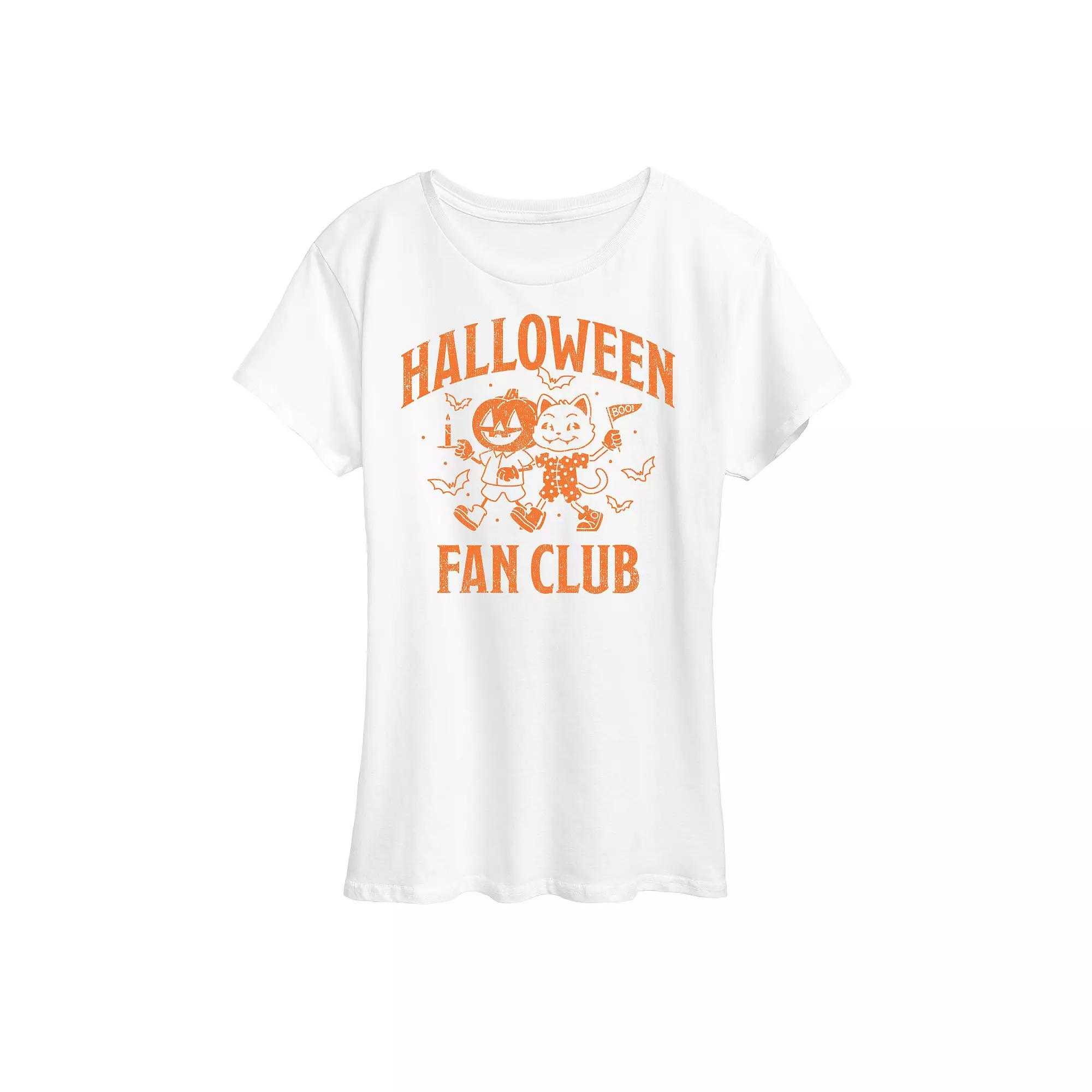 Women's Halloween Fan Club Graphic Tee,  Product Image