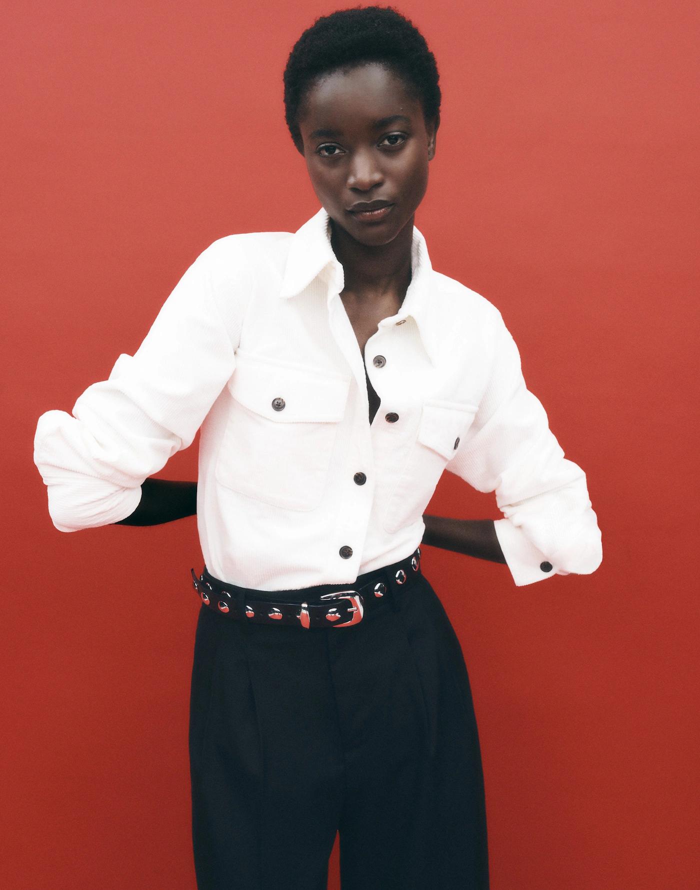 Corduroy Relaxed Shirt-Jacket Product Image