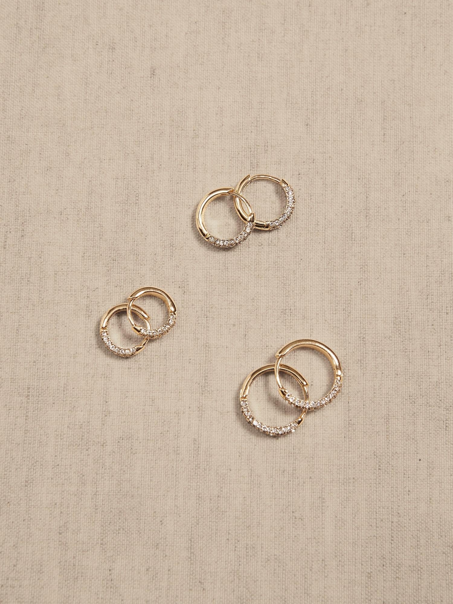 Huggie Earrings Multipack Product Image