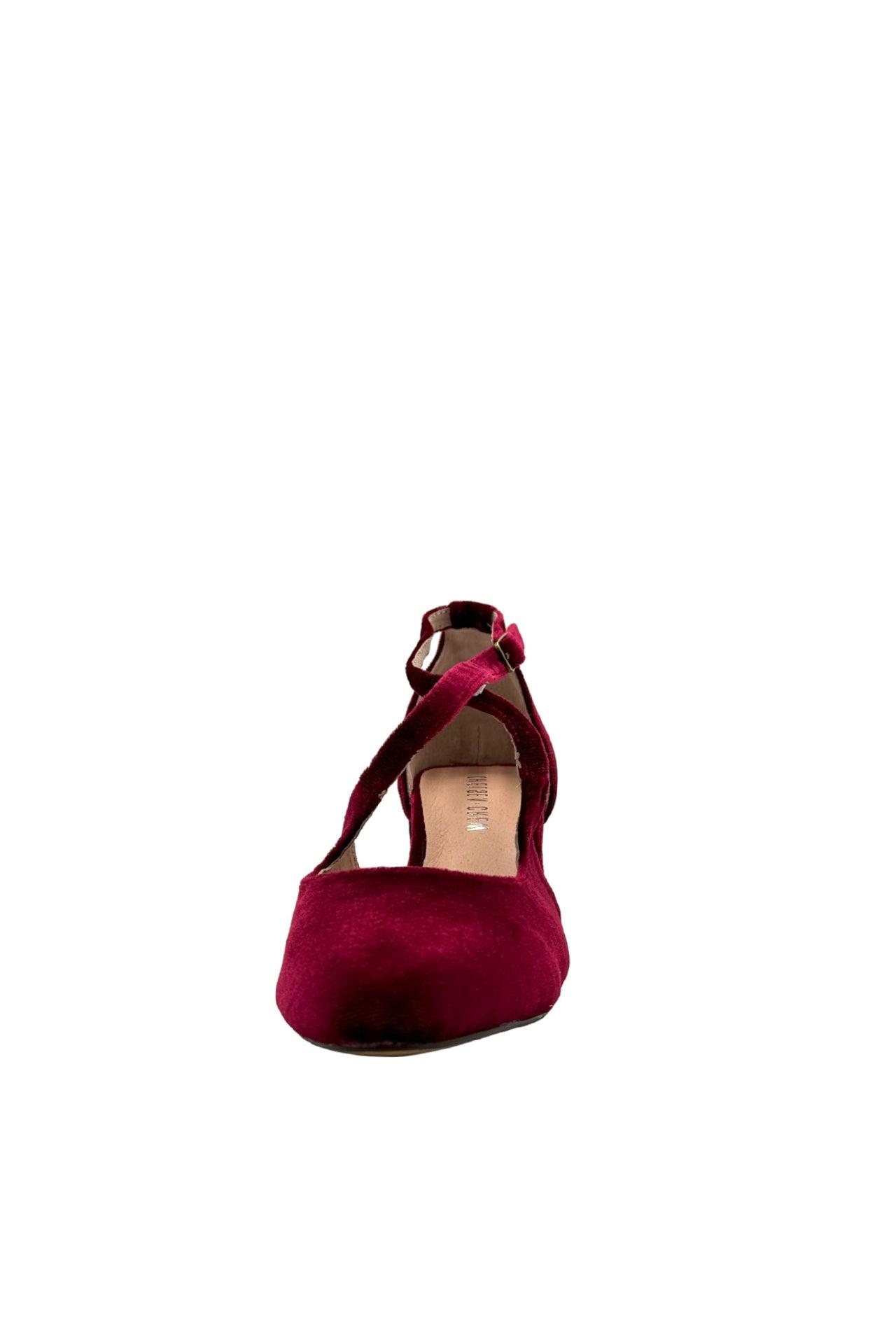 Oren Velvet Mary Jane Heels Product Image