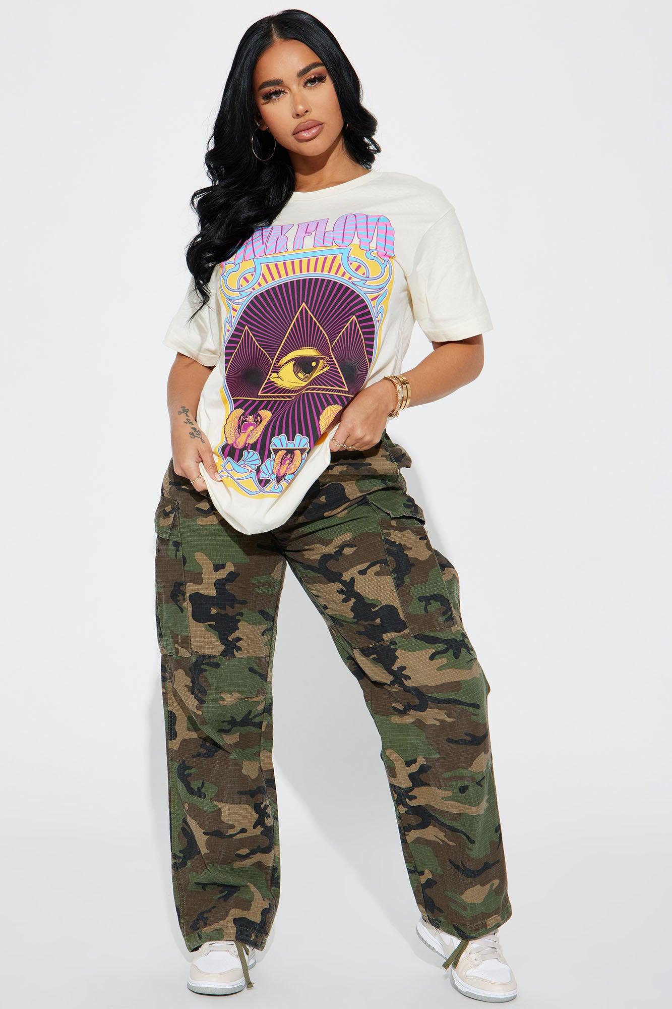 Pink Floyd Graphic T-Shirt - Sand Product Image