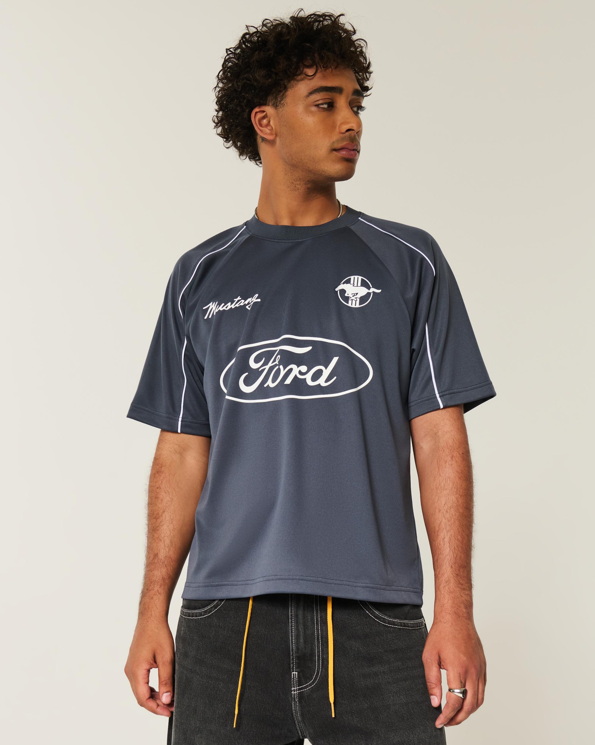 Boxy Ford Mustang Graphic Soccer Jersey Product Image