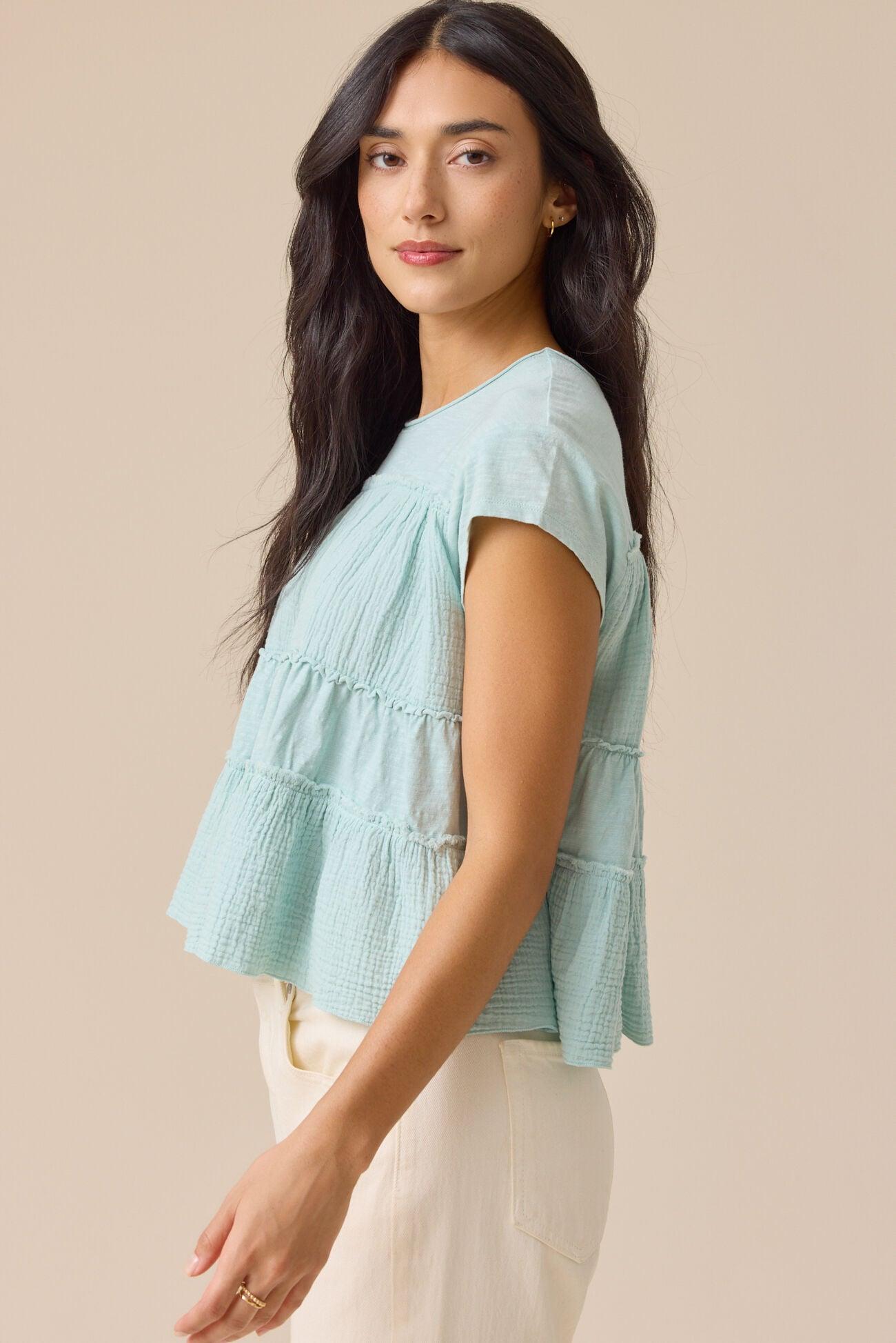 Nicole Ruffle Top Product Image
