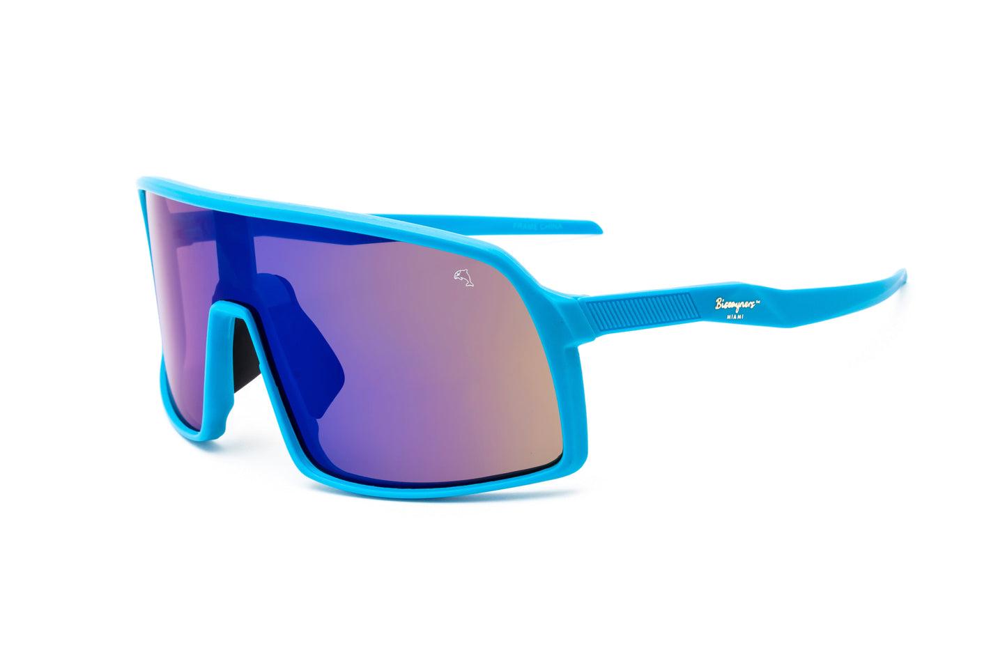 Biscayners Harbor Blue Men's Sunglasses Male Product Image