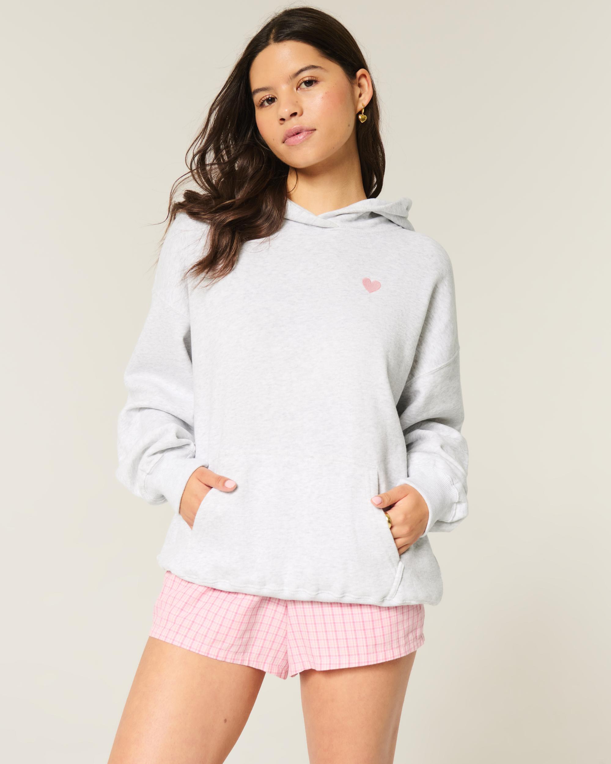 Oversized Fruit Graphic Hoodie Product Image