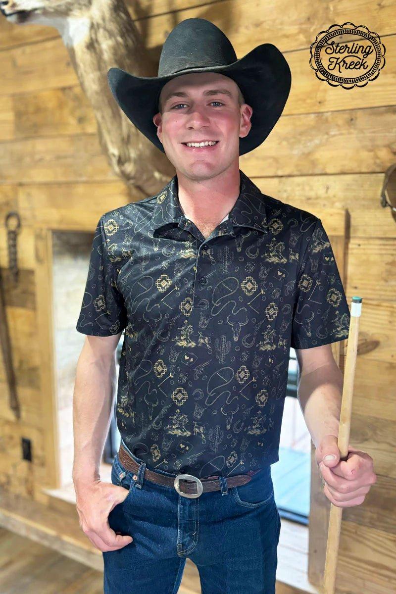Sterling Kreek The Gambler Polo Shirt Male Product Image