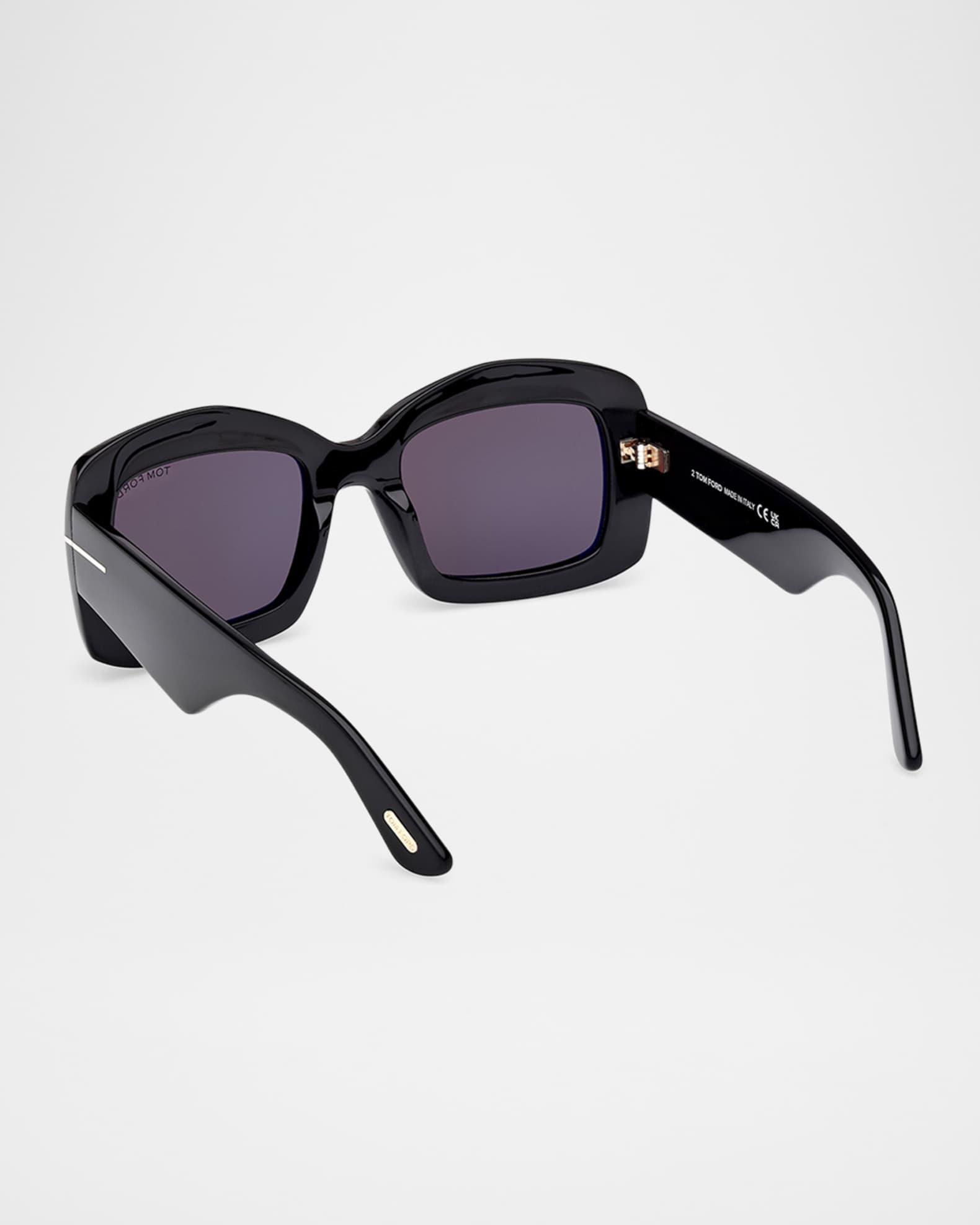 Venetia Rectangle Acetate Sunglasses Product Image