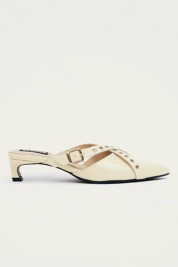 ALOHAS Zyra Onix Leather Mule Womens at Urban Outfitters Product Image