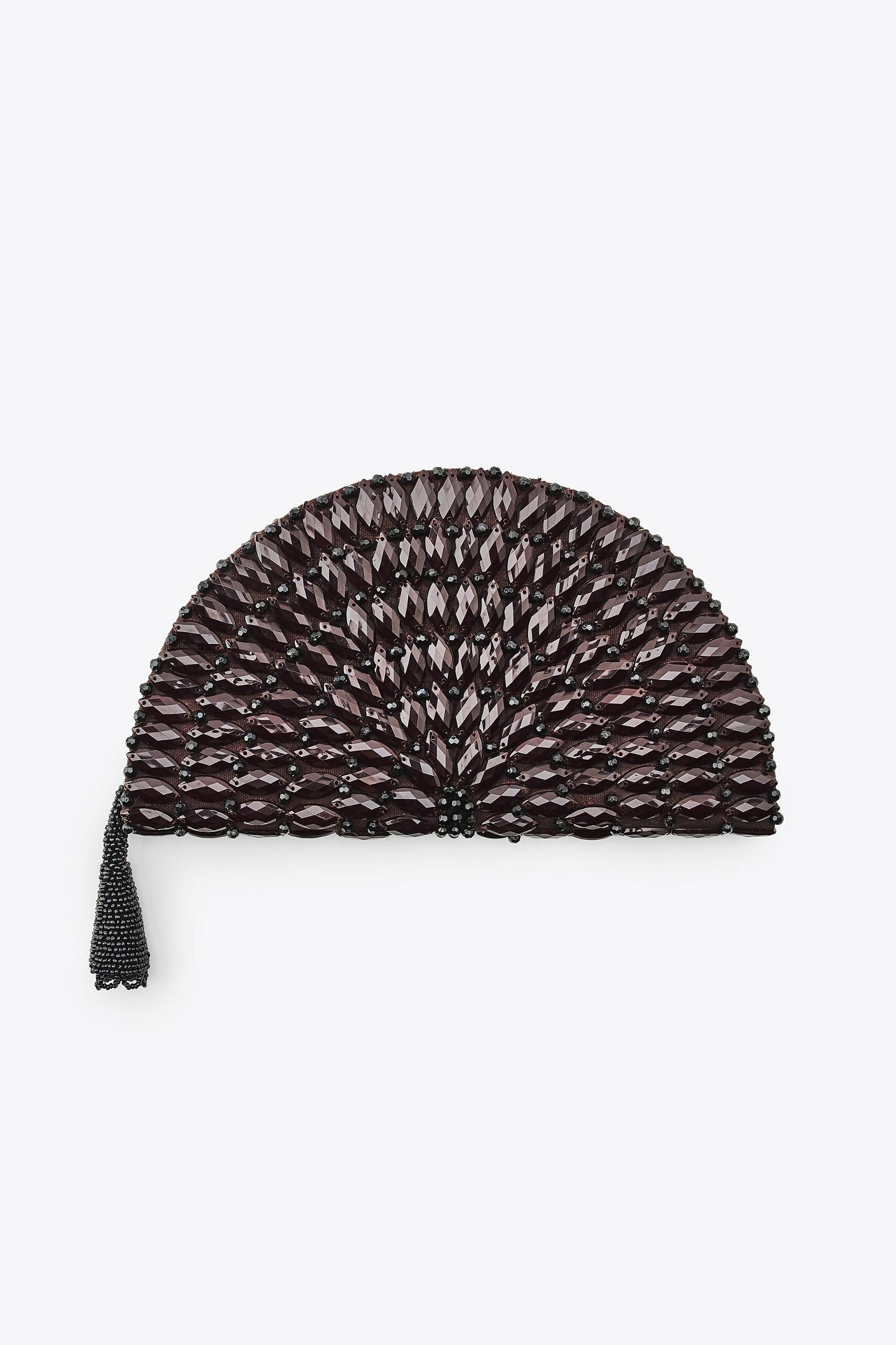 BEADED FAN BAG Product Image