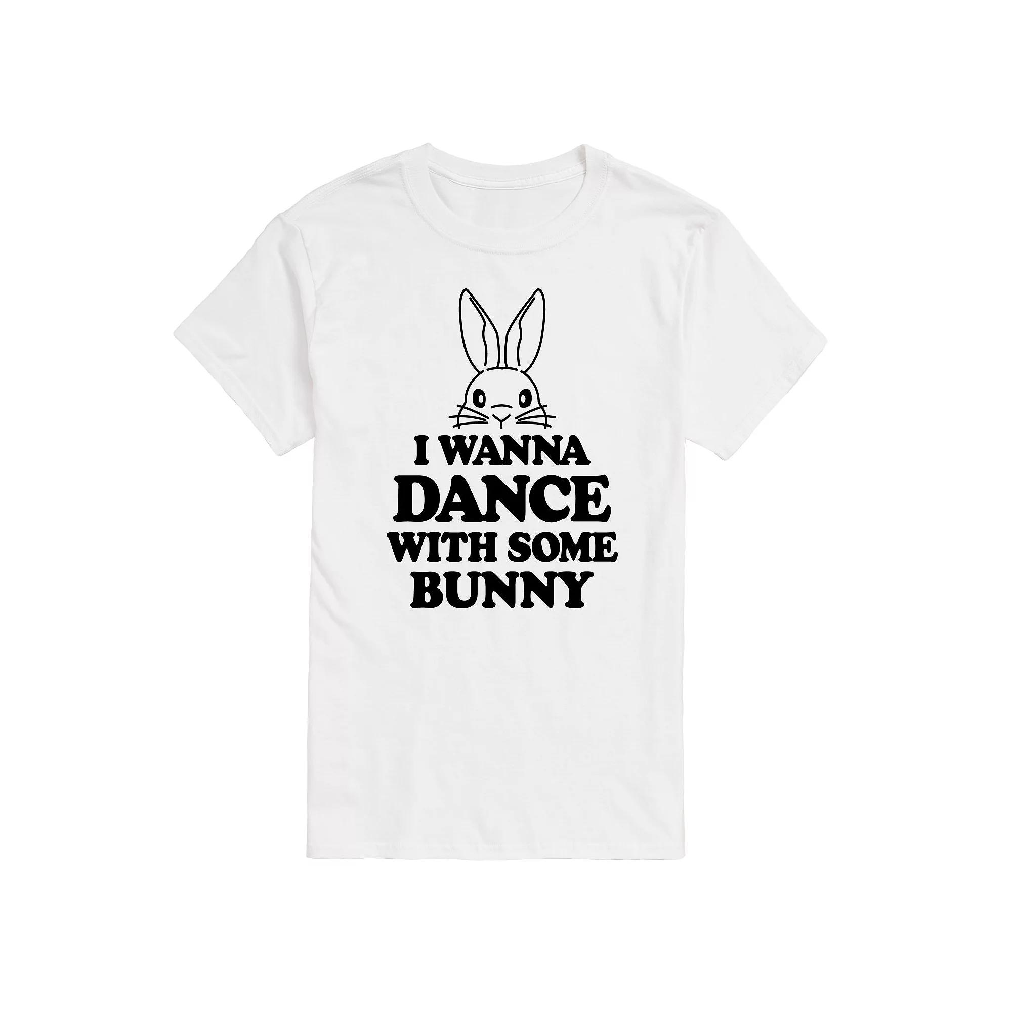 Men's I Wanna Dance With Some Bunny Graphic Tee,  Product Image